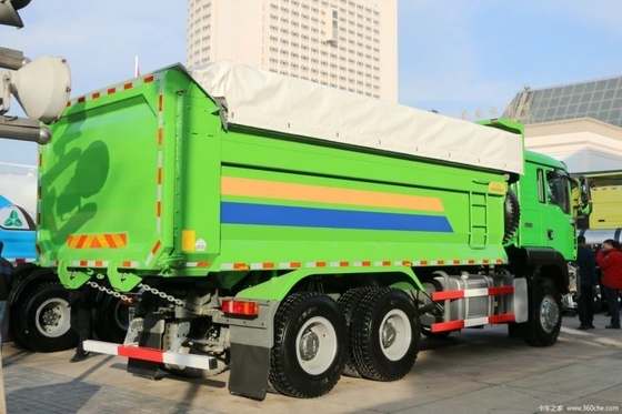 Χρησιμοποιούμενο SITRAK G7H βαρύ φορτηγό 6X4 φορτηγό σκουπιδιών με κάμερα πίσω 360 ° και σύστημα πολυμέσων