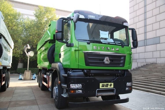 Σίτρακ G7H 400HP 6X4 φορτηγό απορριμμάτων με μέγιστη ροπή Nm 2000-2500Nm και 10 ελαστικά
