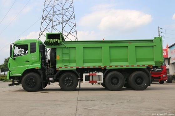 6.2m Τροχαία απορριμμάτων 320hp 8X4 Dongfeng Εμπορικό Οχήμα Tianjin VR βαρύ φορτηγό για θερμό