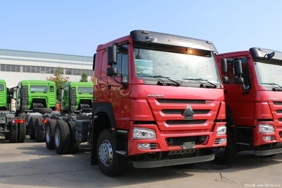 Εθνικό βαρύ φορτηγό HOWO 6X4 6.8m Dump Truck με απόδοση και 380 ίππους
