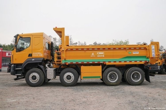 Dongfeng Liuqi Chenglong H5 350hp 8X4 8m Dump Truck τέλεια για επαγγελματική μπουτίκ