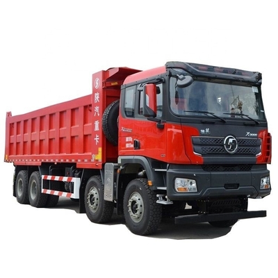 8m μήκος δεξαμενής φορτίου Shacman X3000 8X4 460 HP φορτηγό σκουπιδιών με 2 αντίστροφους αριθμούς βάρδιας