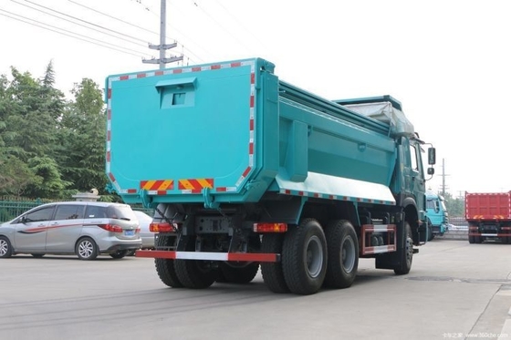6X4 τροχιά HOWO βαρύ φορτηγό 380hp 5.4m Dump Truck για B2B αγοραστή