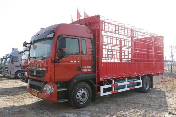 Αυτοματοποιημένο SINOTRUCK HOWO TX 250hp 4X2 6.8m φορτηγό αποθήκης σε εξαιρετική κατάσταση