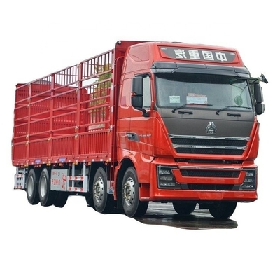 SINOTRUCK HOWO TH7 460HP 8X4 βαρύ φορτηγό με 9.5m αποθήκη δίκτυο και σύστημα πολυμέσων