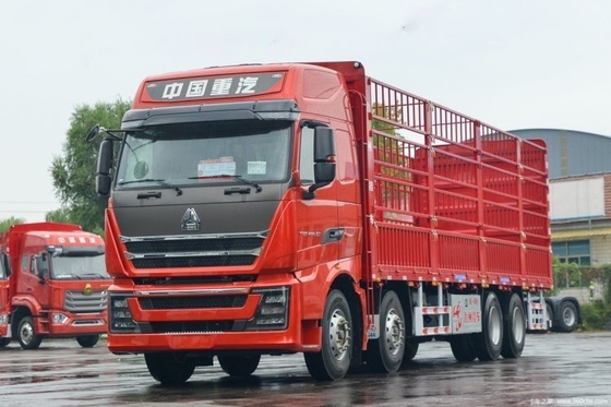 SINOTRUCK HOWO TH7 460HP 8X4 βαρύ φορτηγό με 9.5m αποθήκη δίκτυο και σύστημα πολυμέσων