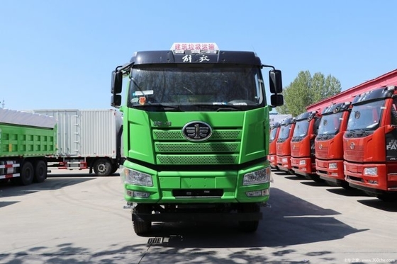 6X4 τροχών ντίζελ FAW Jiefang J6P βαρύ φορτηγό 420HP 5.8m Dump Truck με κινητήρα καυσίμου