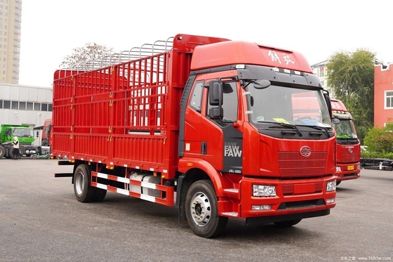 Αυτοματοποιημένο κλιματιστικό Faw Jiefang J6L Zhongka Chuangfu 220HP 4X2 6.8m μεταχειρισμένο φορτηγό