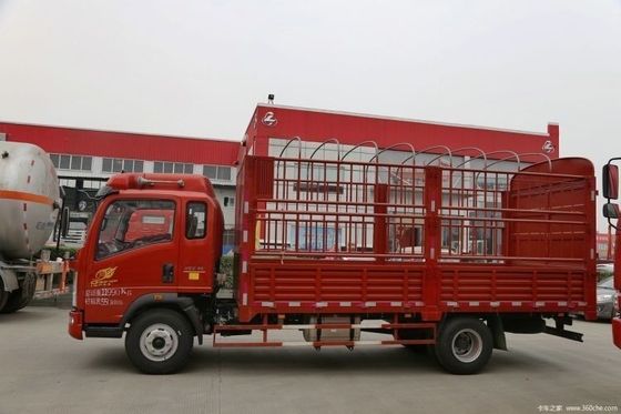 Sinotruk HOWO Commander 220HP 6.75m φορτηγό φορτηγό με χωρητικότητα δεξαμενής καυσίμου 300-400L