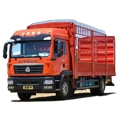 Χρησιμοποιημένο Sinotruk SITRAK G5 Μεσαίο φορτηγό 240HP 4X2 6.8m Φορτηγό τύπου πλέγματος Προσιτό