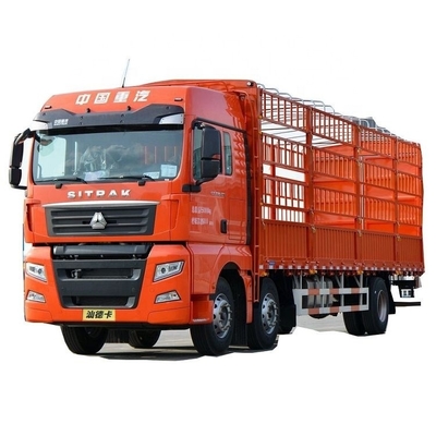 Χρησιμοποιούμενο Sinotruk SITRAK G7 330hp 6X2 8,6m Grid-Type Truck Φορτηγό φράχτη