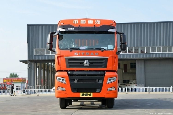Χρησιμοποιούμενο Sinotruk SITRAK G7 330hp 6X2 8,6m Grid-Type Truck Φορτηγό φράχτη
