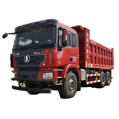 Χαμηλή πώληση Χρησιμοποιείται 0 Km Shacman Delong X3000 336 HP 6X4 5,6m Muck Dump Truck για 2 επιβάτες