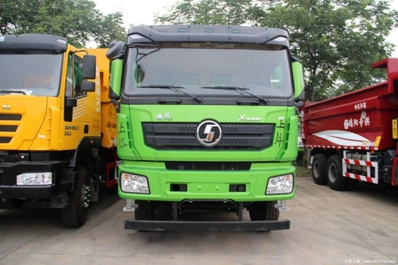 Χαμηλή πώληση Χρησιμοποιείται 0 Km Shacman Delong X3000 336 HP 6X4 5,6m Muck Dump Truck για 2 επιβάτες