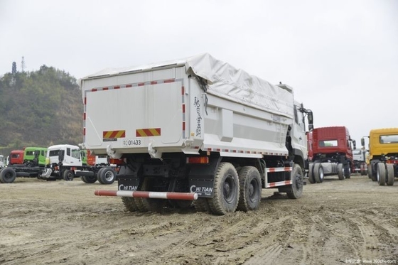 Μπουτίκ Dongfeng Εμπορικό όχημα Tianlong KC βαρύ φορτηγό 350hp 6X4 5.4m Dump Truck