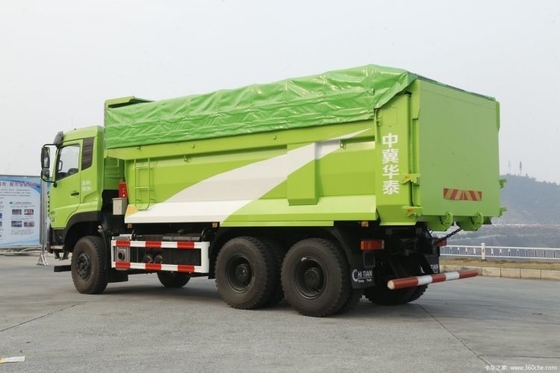 Απογραφή Dongfeng Tianlong KC 420hp 6X4 5.8m φορτηγό σκουπιδιών με αντίστροφη μετατόπιση αριθμός 2