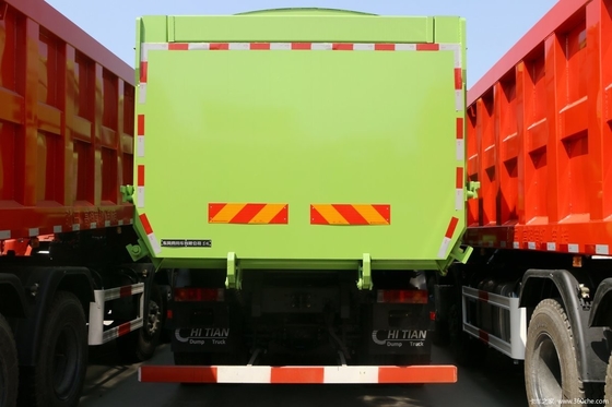 Απογραφή Dongfeng Tianlong KC 420hp 6X4 5.8m φορτηγό σκουπιδιών με αντίστροφη μετατόπιση αριθμός 2