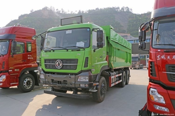 Υψηλή Ιπποδύναμη 385HP Dongfeng Tianlong KC βαρύ φορτηγό 6X4 6m Dump Truck μεταχειρισμένο