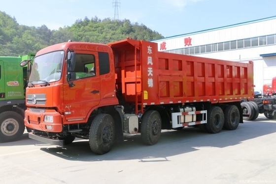 Ζεστά μεταχειρισμένα αγαθά Dongfeng Tianjin 310 HP 8X4 6.5m Dump Truck με 6 κύλινδροι