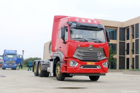 Ελκυστήρες με έλκυση ΥΦΑ Sinotruk Haohan N7G 430 HP 6X4 με χωρητικότητα φόρτωσης 30-40 τόνων