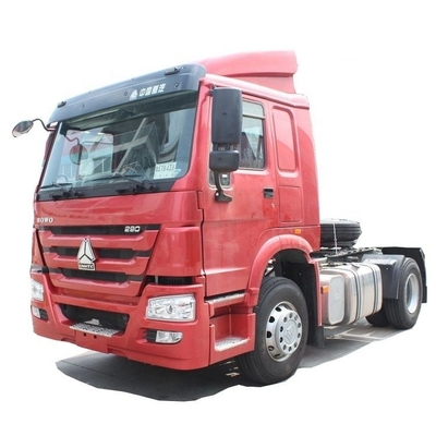 Sinotruk HOWO 290 HP 4X2 Τρακτέρ φορτηγά Χρησιμοποιούμενα φορτηγά Τρακτέρ για λύσεις τελικής εφοδιαστικής