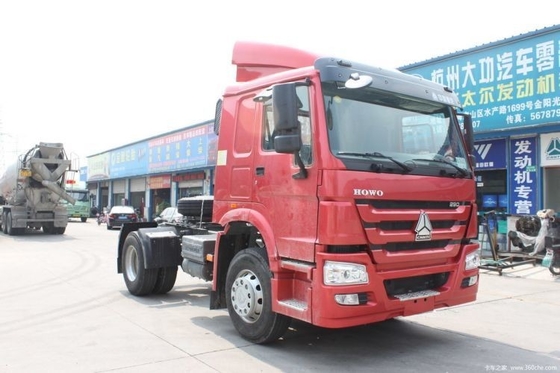 Sinotruk HOWO 290 HP 4X2 Τρακτέρ φορτηγά Χρησιμοποιούμενα φορτηγά Τρακτέρ για λύσεις τελικής εφοδιαστικής