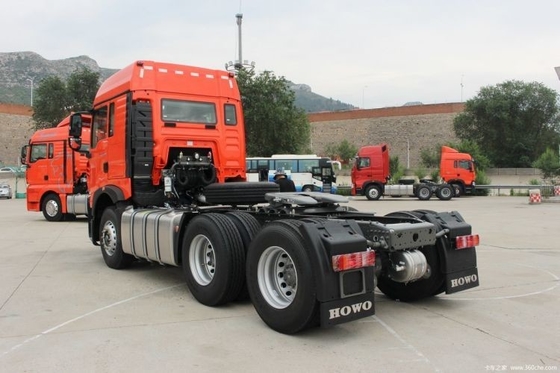 Μέγιστη ταχύτητα 110KM h Χρησιμοποιούμενο HOWO TX 430 HP 6X4 Τρακτέρ φορτηγό με χωρητικότητα κινητήρα 8L