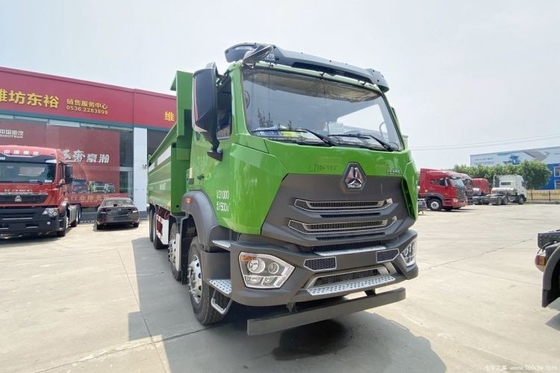 Sinotruk Haohan N5G 340hp 8X4 5.6m Dump Truck για το βαρύ τμήμα φορτηγών και απόδοση