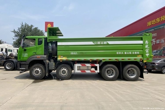 Sinotruk Haohan N5G 340hp 8X4 5.6m Dump Truck για το βαρύ τμήμα φορτηγών και απόδοση