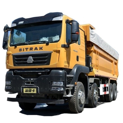 Μπουτίκ Χρησιμοποιούμενα Sinotruk SITRAK G7W 400hp 8X4 6.8m Τροχόφορα με δεξαμενή φορτίου 6.2-8m