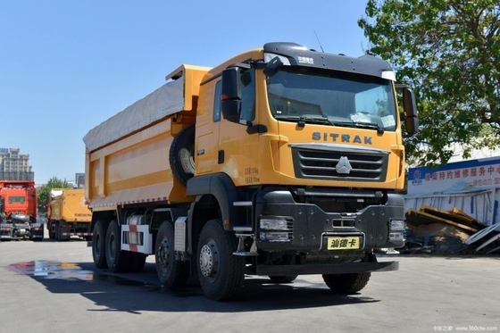 Μπουτίκ Χρησιμοποιούμενα Sinotruk SITRAK G7W 400hp 8X4 6.8m Τροχόφορα με δεξαμενή φορτίου 6.2-8m