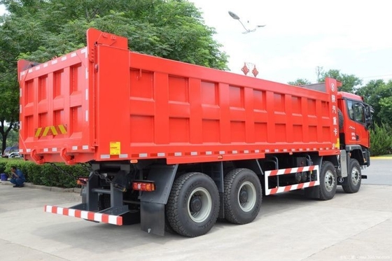 Αυτοματοποιημένο κλιματιστικό Shacman Delon X3000 550hp 8X4 8.8m Dump Trucks για βαριά καθήκοντα