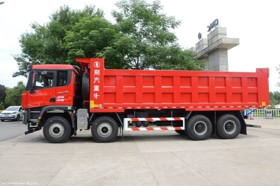 Αυτοματοποιημένο κλιματιστικό Shacman Delon X3000 550hp 8X4 8.8m Dump Trucks για βαριά καθήκοντα