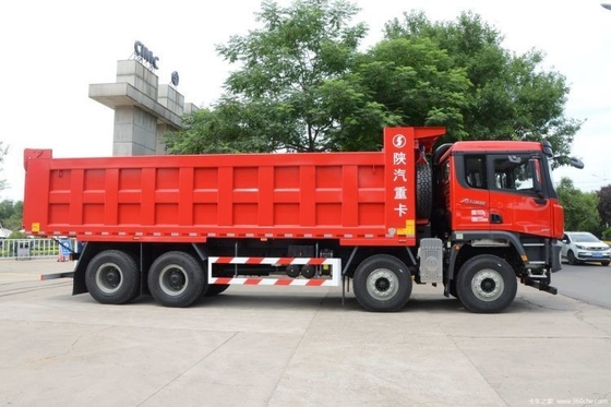 Αυτοματοποιημένο κλιματιστικό Shacman Delon X3000 550hp 8X4 8.8m Dump Trucks για βαριά καθήκοντα