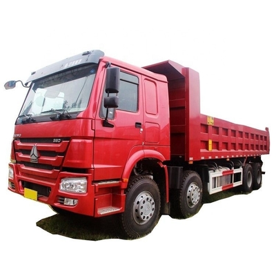 Sinotruk HOWO βαρύ φορτηγό 380 HP 8X4 7,8m φορτηγά σκουπιδιών με εναέρια ανάρτηση και κάθισμα οδηγού