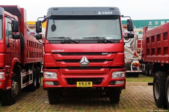 Sinotruk HOWO βαρύ φορτηγό 380 HP 8X4 7,8m φορτηγά σκουπιδιών με εναέρια ανάρτηση και κάθισμα οδηγού
