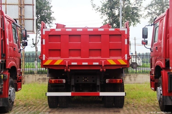 Sinotruk HOWO βαρύ φορτηγό 380 HP 8X4 7,8m φορτηγά σκουπιδιών με εναέρια ανάρτηση και κάθισμα οδηγού