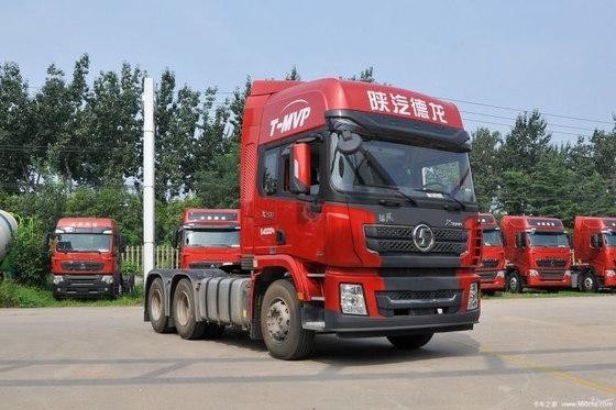 430 HP 6X4 Shacman Heavy Cardron X3000 Τρακτέρ με κανονικό ρυθμιστικό ρυθμού και ABS