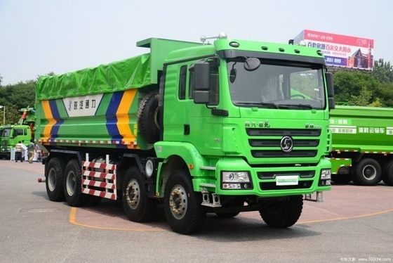 Ζεστό Boutique Shacman Delong M3000 336 HP 8X4 6.5m Dump Truck με 12 μπροστά μετατόπιση