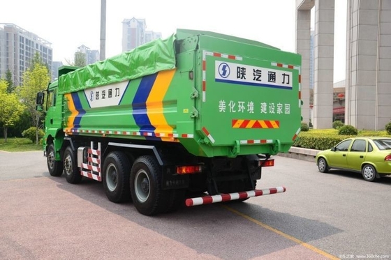 Ζεστό Boutique Shacman Delong M3000 336 HP 8X4 6.5m Dump Truck με 12 μπροστά μετατόπιση