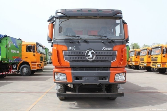Shacman Cummins Delon X3000 385hp 8X4 φορτηγά με μήκος δεξαμενής φορτίου 6,2-8m