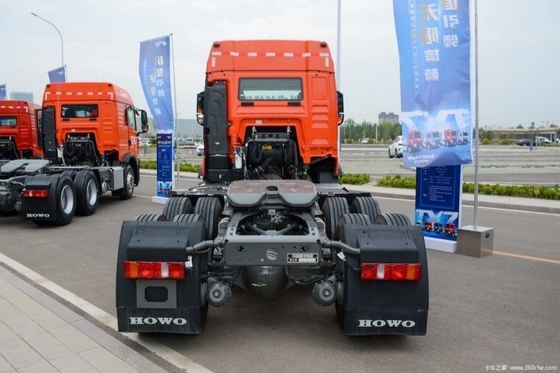 430 HP 6X4 Χρησιμοποιούμενο κεφάλι φορτηγού HOWO TX βαρύ ελκυστήρα φορτηγού με μεγάλη χωρητικότητα δεξαμενής καυσίμου