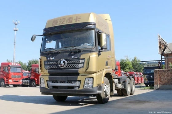 Shaanxi βαρύ φορτηγό F3000 X3000 6x4 ελκυστήρας ESC και 2 μεταβολές ανάποδα για εύκολο χειρισμό