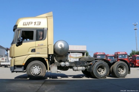 Shaanxi βαρύ φορτηγό F3000 X3000 6x4 ελκυστήρας ESC και 2 μεταβολές ανάποδα για εύκολο χειρισμό