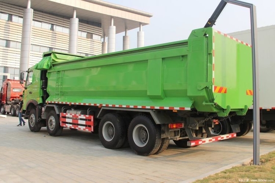 2012 SINOTRUCK HOWO T6G 380hp 8X4 φορτηγό απορριμμάτων για οδικές μεταφορές