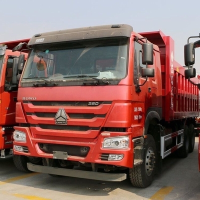 Sinotruk HOWO βαρύ φορτηγό 380 HP 6X4 6 μέτρα φορτηγά απορριμμάτων με δεξί τιμόνι