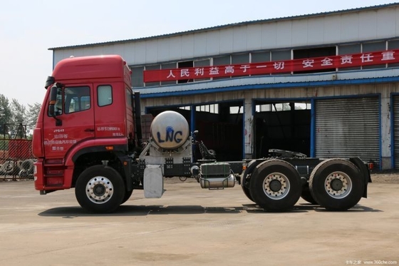 SinotruK HOWO CHG LNG φορτηγό έλξης με 336-430HP και μέγιστη ταχύτητα 102km/h Κατάλληλο