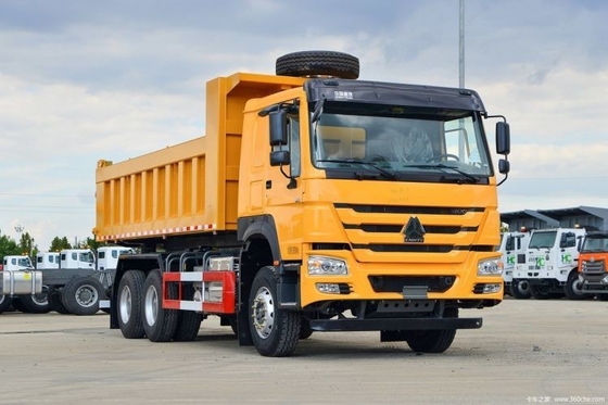 400 ίππων Sinotruk HOWo V7 βαρύ φορτηγό 6X4 φορτηγό ντάμπινγκ με εναέρια ανάρτηση και κάθισμα οδηγού