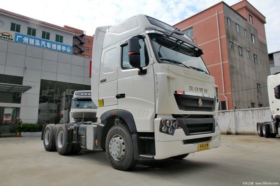 HOWO T7H βαρύ φορτηγό 480HP 6X4 ελκυστήρα φορτηγό με 295/80R22.5 16PR ελαστικά