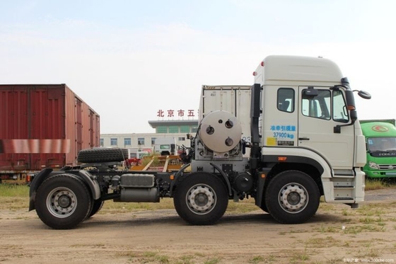 Εικονική οθόνη 380hp HOWO Hohan J7B βαρύ φορτηγό 6X4 ελκυστήρα κεφάλι φορτηγό με κινητήρα